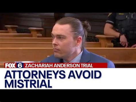 zachariah anderson first mistrial|Zachariah Anderson trial; mistrial avoided after。